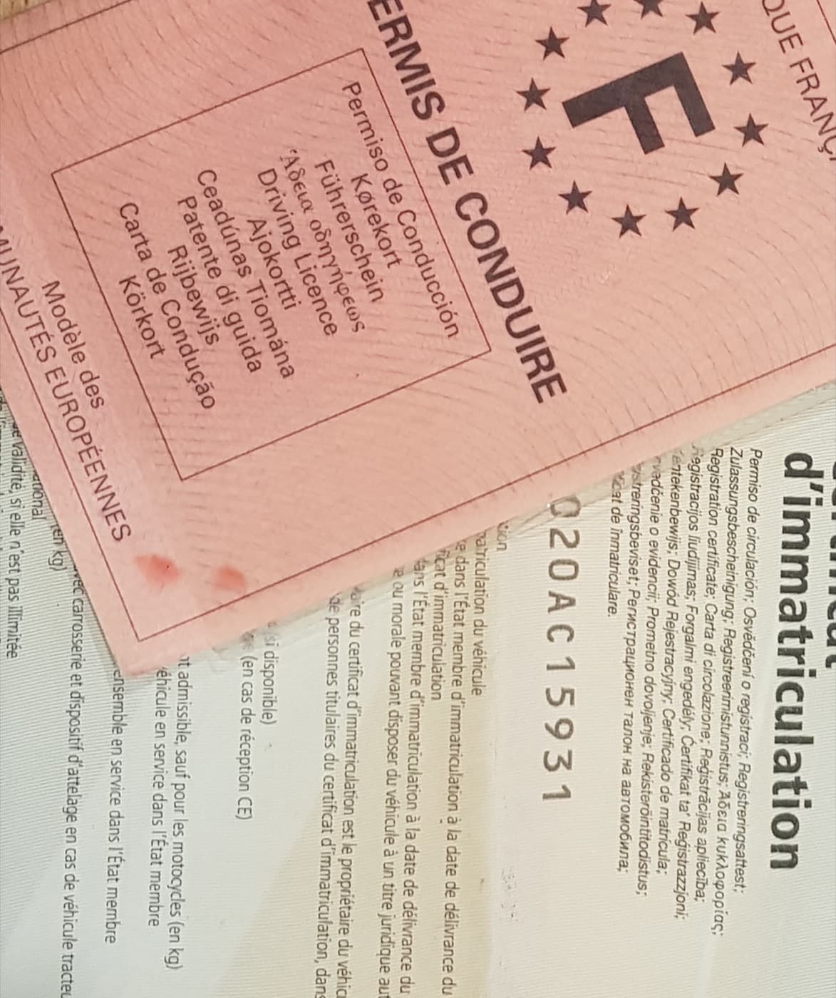 Changing the registered owner of a vehicle in France